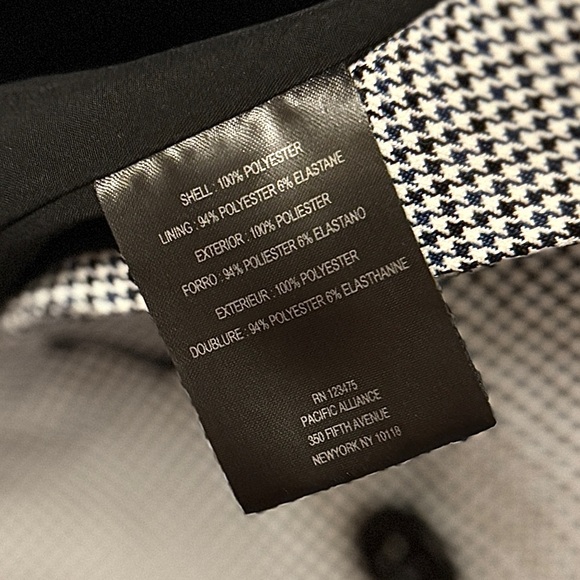Tahari ASL Petite Houndstooth Blazer - Picture 6 of 7